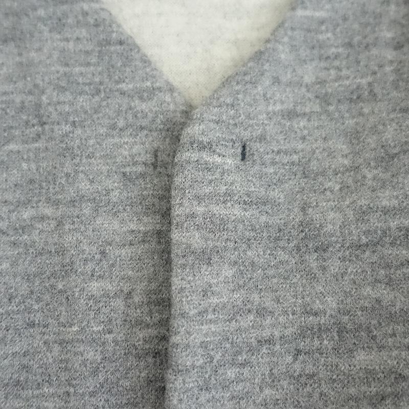 ソウソウ SOU *舶来接結阿弥 薙刀 伯爵羽織*MグレーVネックジャケット