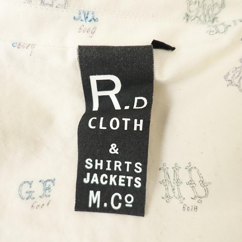 新品未使用　R&D.M.Co- オールドマンズテーラー　ジャケット　ユニセックス R&D.M.Co- / OLDMAN'S TAILOR JERSEY JACKET オールドマンズ