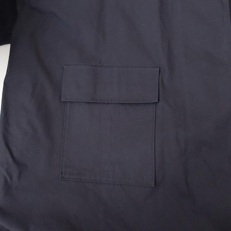 ミズイロインド mizuiro-ind *コットンノーカラーワイドコート