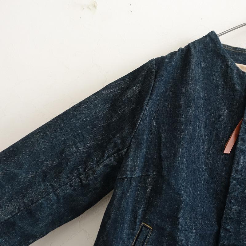 【パラスパレス PAL'LAS PALACE】デニムジャケット パラスパレス Pal'las Palace *デニムノーカラージャケット*3