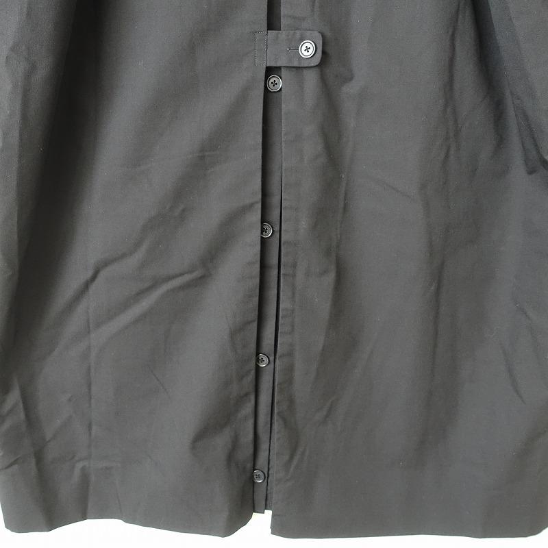 YAECA（ヤエカ） 【定価7.7万】ヤエカ *68551 ステンカラーコート*M黒