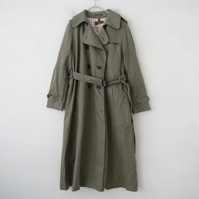 定価9.9万】リゼッタ Lisette *コットントレンチコート*38グリーン系