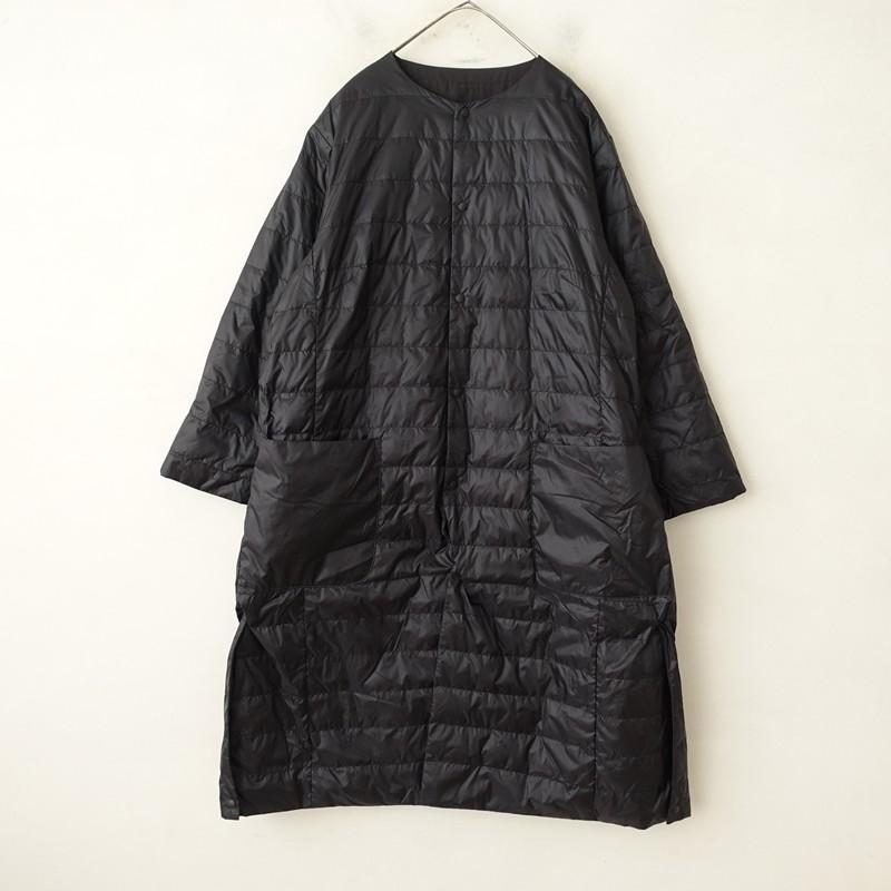 美品 プランテーション ライトリバーダウンコート 黒 リバーシブル M Plantation（プランテーション） 【美品/定価5.3万】プランテーション