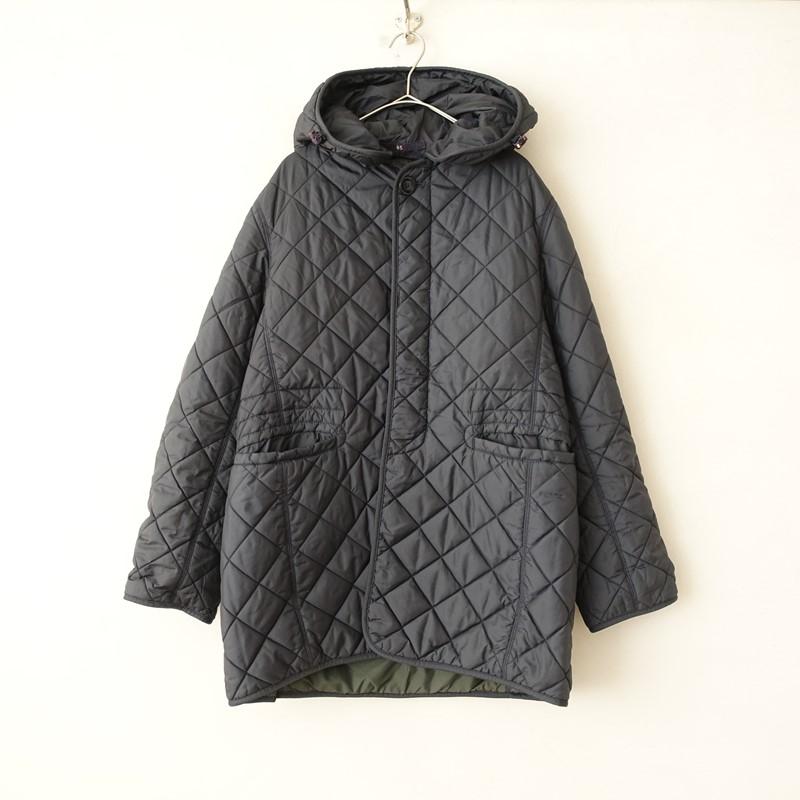 45アールピーエム 45RPM *キルトフーディコート*2ネイビーキルティング