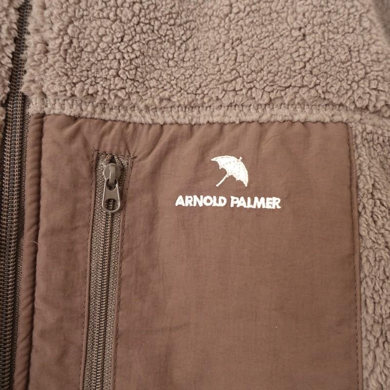 美品】アーノルドパーマー Arnold Palmer *防風ボアジップアップ 