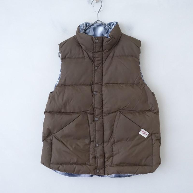 【未使用品】ナチュラルランドリー リバーシブルベスト　ボア　パイピング SALE 20%OFF】[7254V-001]NATURAL LAUNDRY(ナチュラルランドリー)ボア