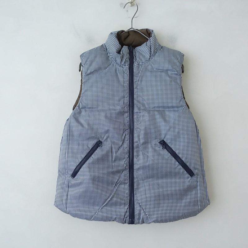 ナチュラルランドリー NATURAL LAUNDRY ダウンベスト リバーシブル NATURAL LAUNDRY（ナチュラルランドリー） *リバーシブルダウンベスト