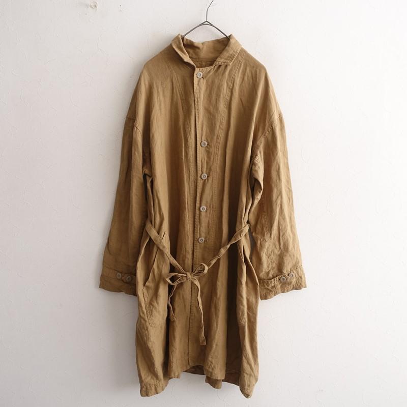 Veritecoeur（ヴェリテクール） *ベルギーリネンコート*Fキャメル