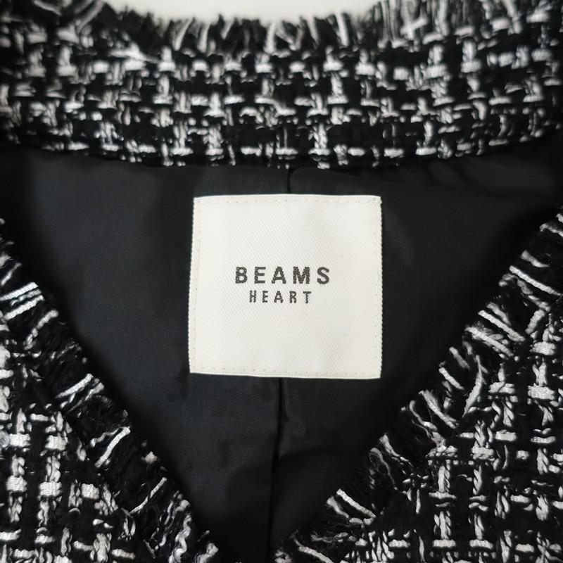 BEAMS HEART（ビームス ハート） ビームス *Vネックツイードベスト