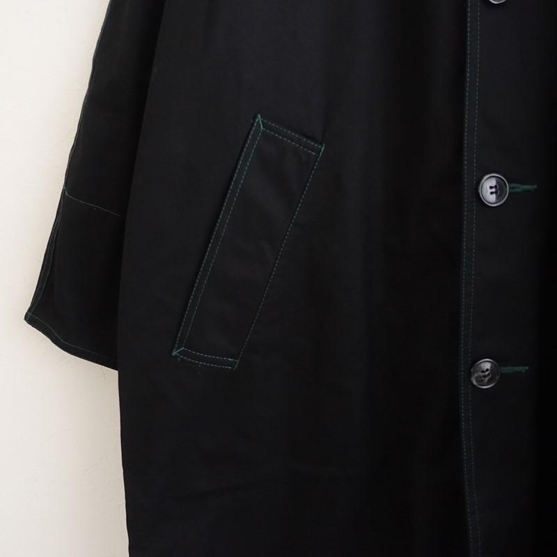 ZUCCa（ズッカ） *コットンツイルリバーシブルステンカラーコート*S