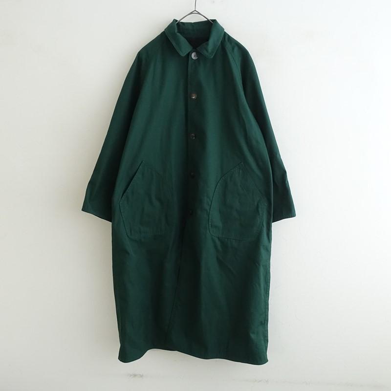 emulation × ZUCCa エミュレーション ロングコート　リバーシブル ZUCCa（ズッカ） *コットンツイルリバーシブルステンカラーコート*S