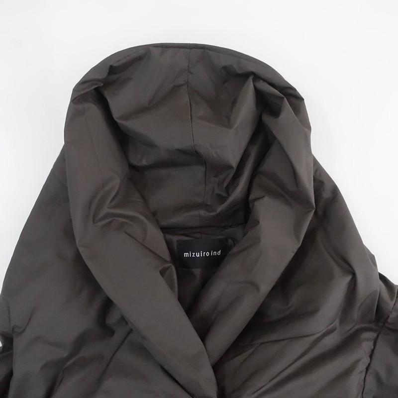 未使用/2025/AW定価5.2万】ミズイロインド mizuiro-ind *ドレープ