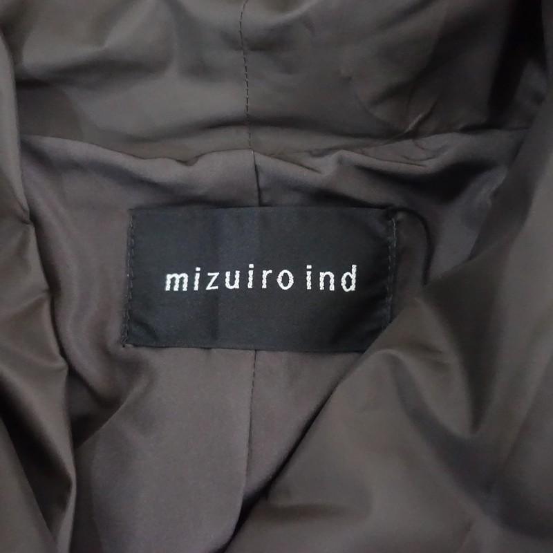 未使用/2025/AW定価5.2万】ミズイロインド mizuiro-ind *ドレープ 