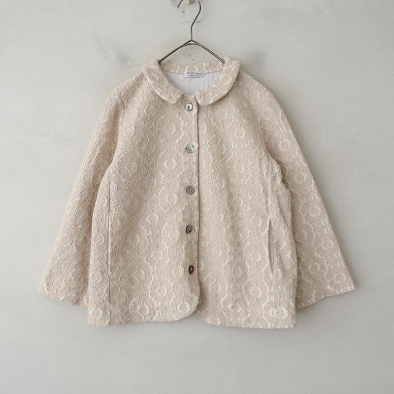 Sally Scott（サリースコット） *フラワー刺繍ジャケット*Mライト