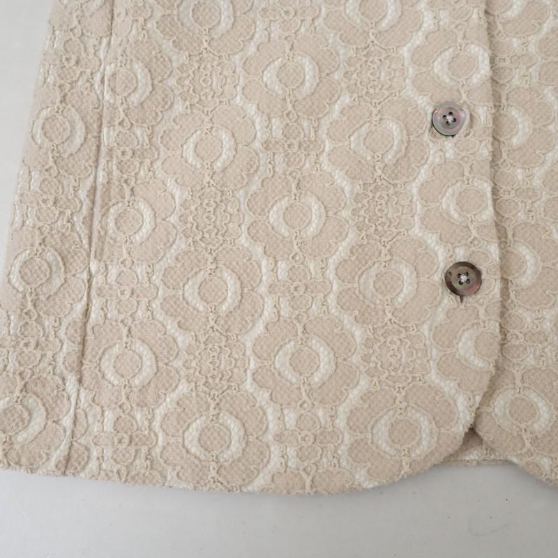 Sally Scott（サリースコット） *フラワー刺繍ジャケット*Mライト