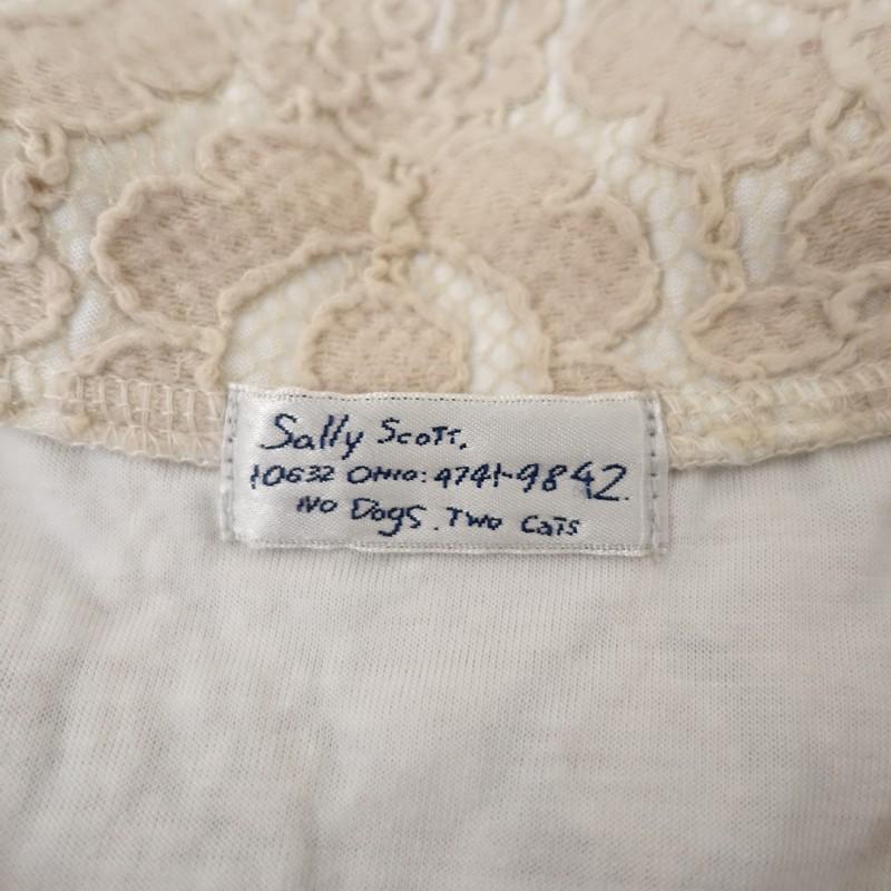 Sally Scott（サリースコット） *フラワー刺繍ジャケット*Mライト