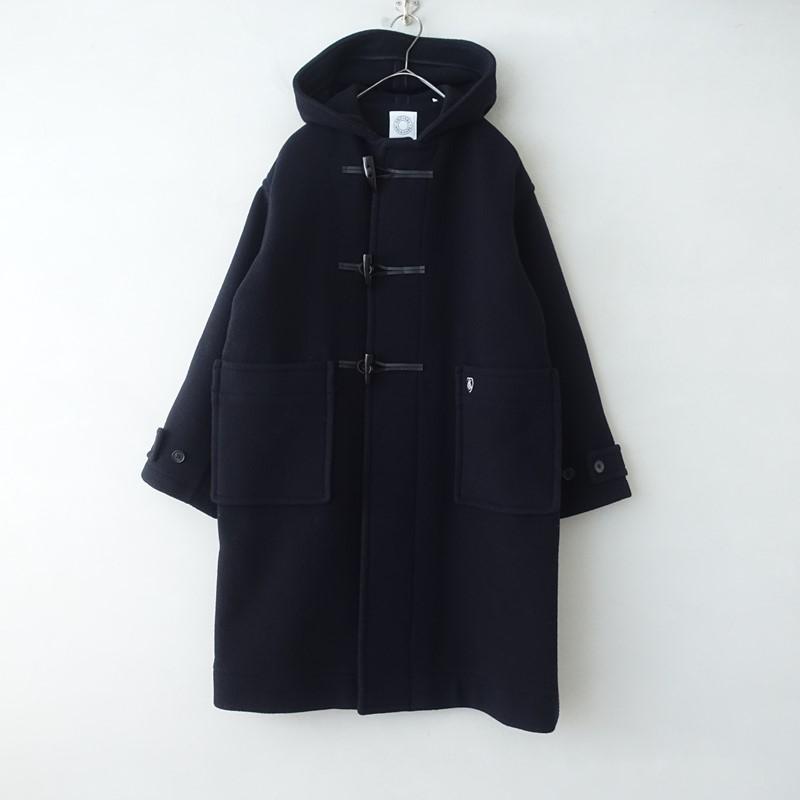 美品 オーシバル ネイビー ダッフルコート フード付き サイズ4 ORCIVAL（オーシバル） 【美品/定価6.4万】オーシバル *ウールメルトン