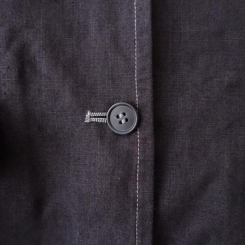 evam eva（エヴァムエヴァ） 【染】エヴァムエヴァ *リネンコート*1麻