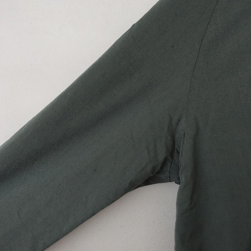 YAECA（ヤエカ） 【染/定価8.3万】ヤエカ *60552 ステンカラーコート