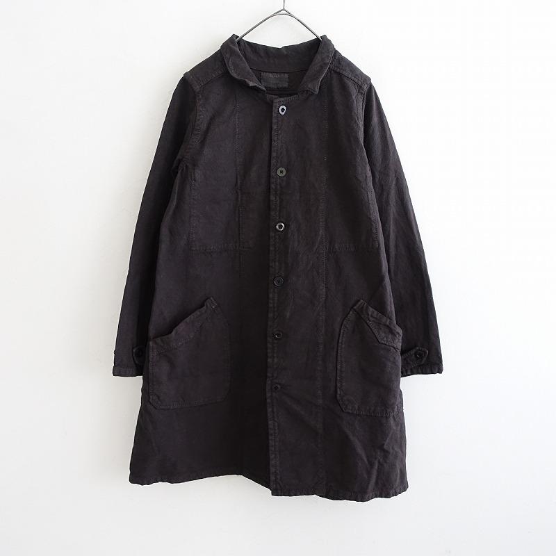kaval 【染】カヴァル *shop coat コットンキャンバスコート*綿