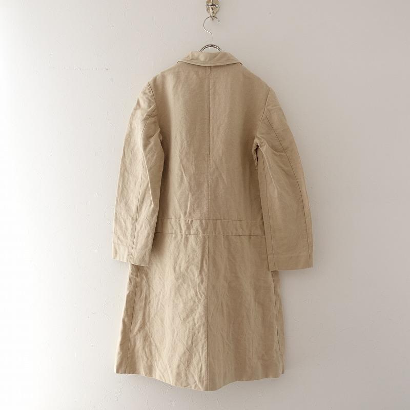 MARNI マルニ *コットンリネンコート*42ジャケット綿麻ベージュ MARNI マルニ *コットンリネンコート*42ジャケット綿麻ベージュ