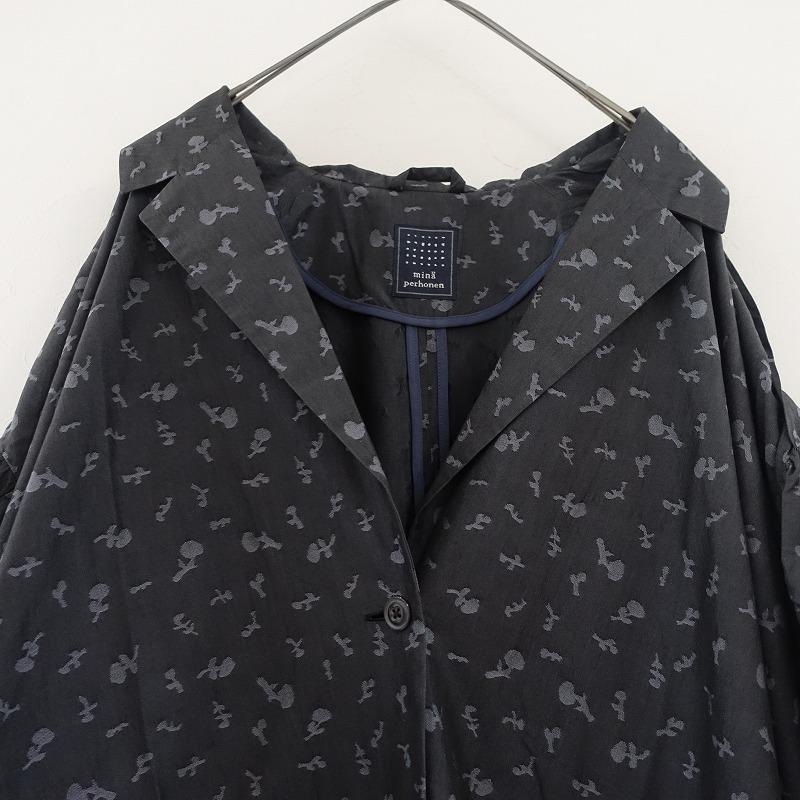 mina perhonen confettiコート　チャコール mina perhonen confettiコート チャコール - メルカリ