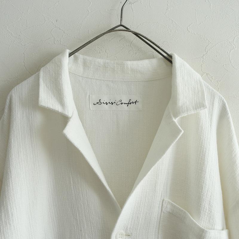 美品】 si-si-si comfort リネンジャケット白38