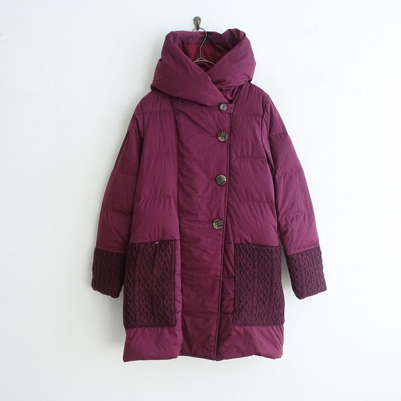 YOSOOU 粧う *Long Hood Coat*2ダウンジャケットニットポケット YOSOOU 粧う *Long Hood Coat*2ダウンジャケットニットポケット