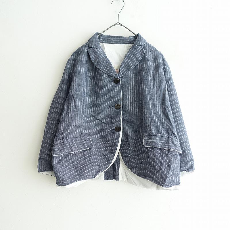 アッシュプリュスアノーヴェセル H+ HANNOH WESSEL *ストライプリネン