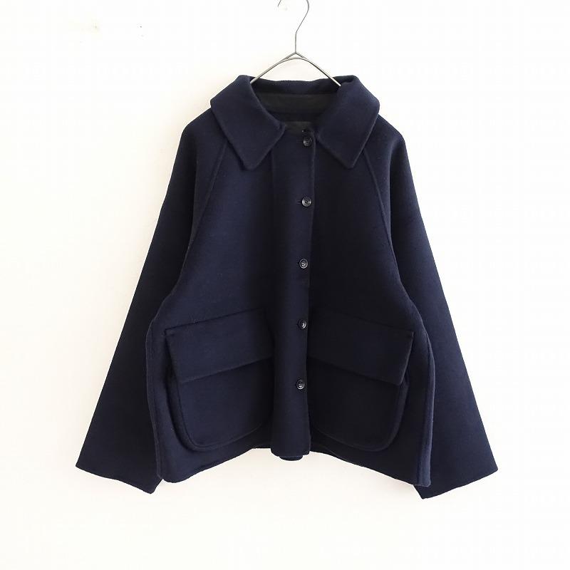 定価5.1万】ミズイロインド mizuiro-ind *ウールラグランジャケット