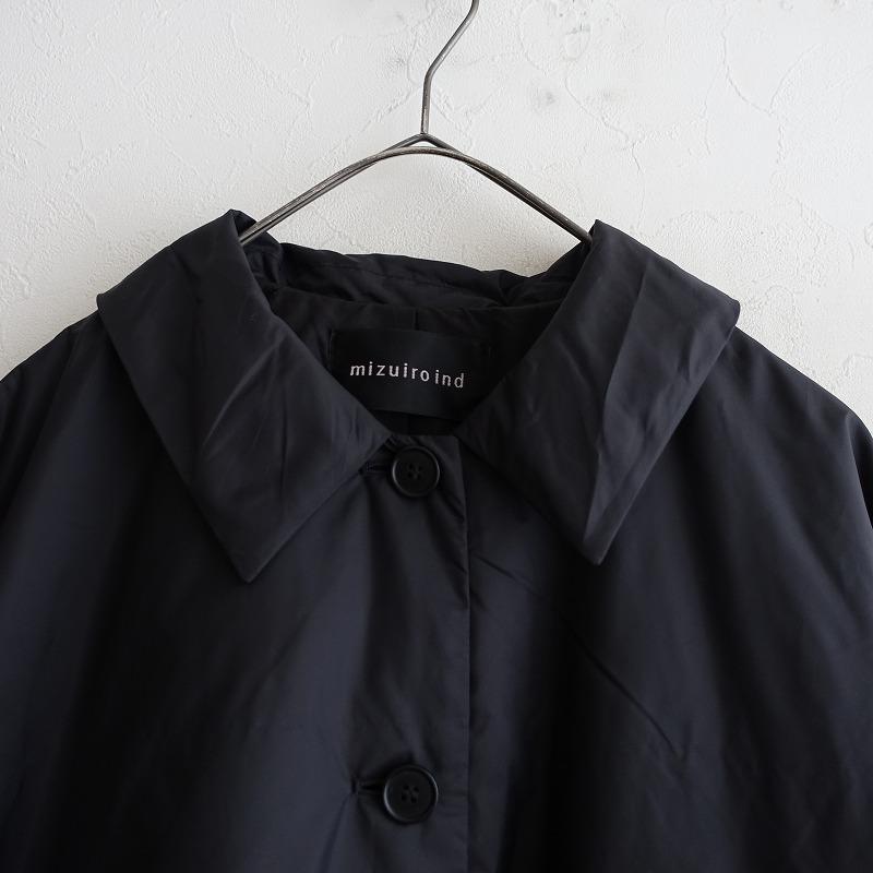 定価4.9万】ミズイロインド mizuiro-ind *ステンカラーワイドダウン