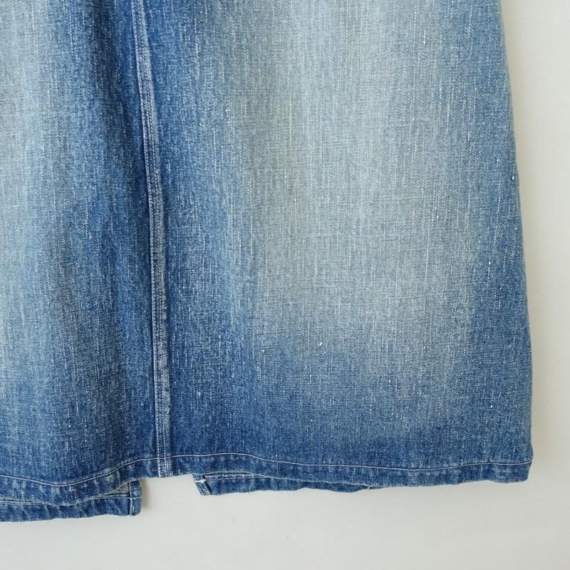 ミナ ペルホネン always38デニムスカートブルー38 mina perhonen always ミナペルホネン デニムスカート36