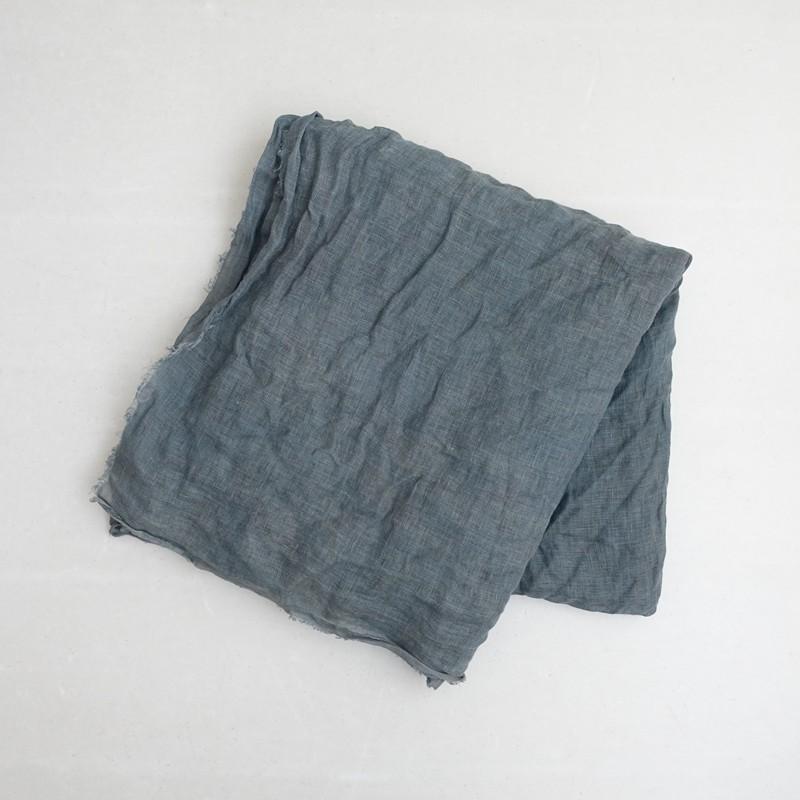 daniela gregis リネンjk 新品 ダニエラグレジス DANIELA GREGIS *リネンストール*ショール大判薄手麻