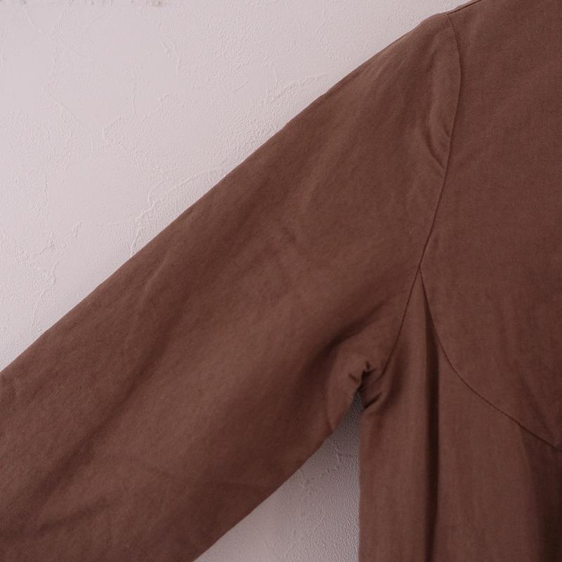 YAECA 【美品/定価4.9万】ヤエカライト WRITE *99756 タックドレス*S  