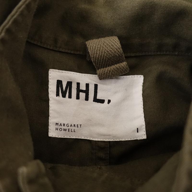 MHL.マーガレットハウエル カバーオール カーキ2 MHL. / エムエイチエルマーガレットハウエル | コットン ツイル