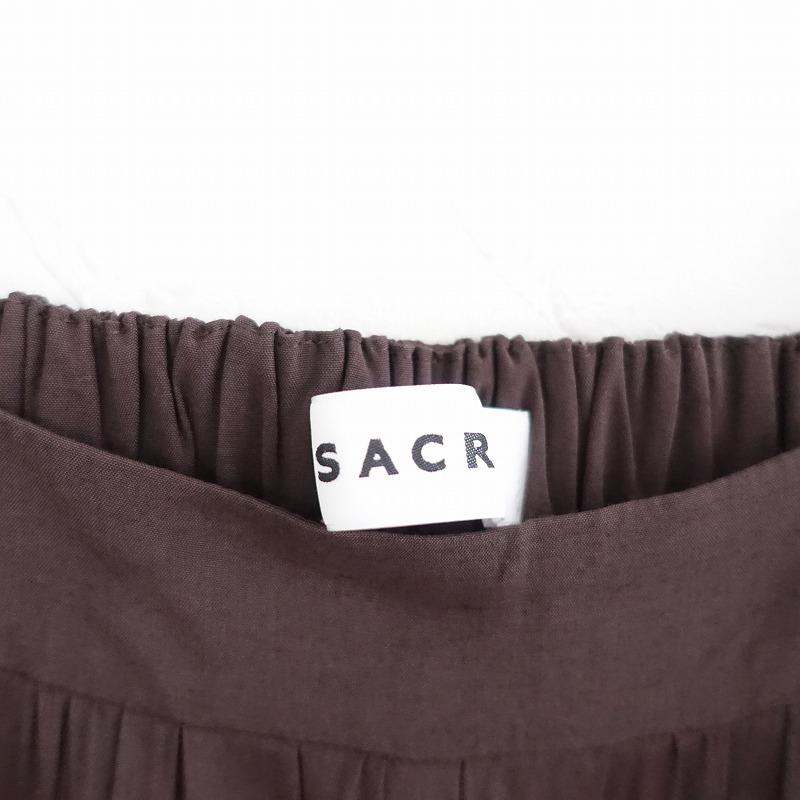 SACRA（サクラ） *レーヨンシルクサロペットパンツ*38オールインワン 