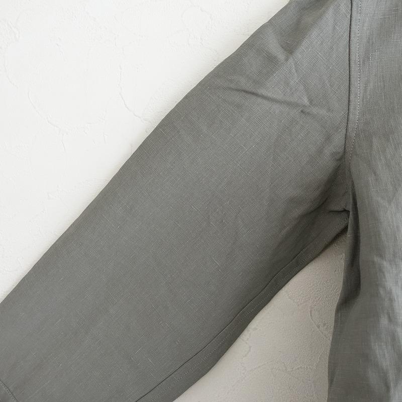 ジルサンダー JIL SANDER *リネン長袖シャツ*32ブラウス麻トップス
