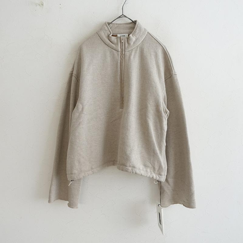 定価5.3万】ソウワー SOWER *BECK ハーフジップトップス*Fフリース裏 