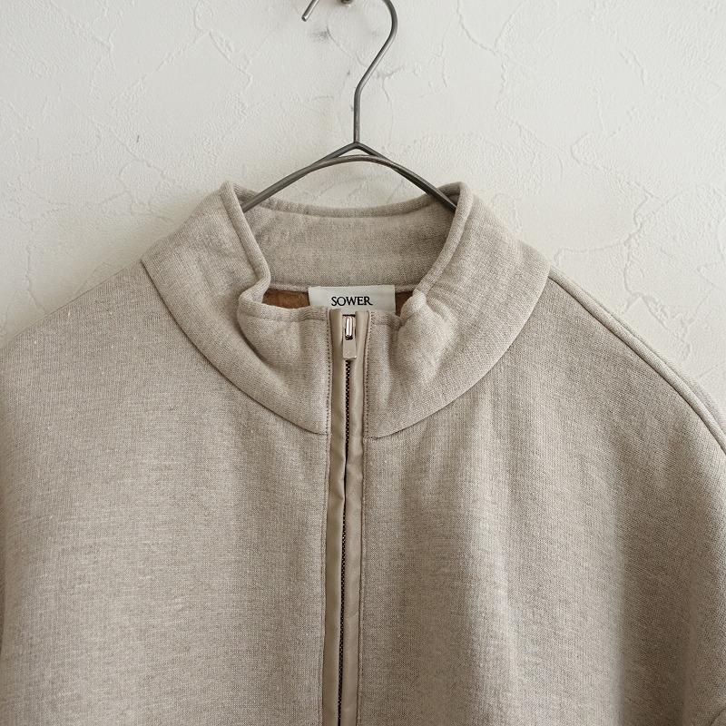 定価5.3万】ソウワー SOWER *BECK ハーフジップトップス*Fフリース裏 