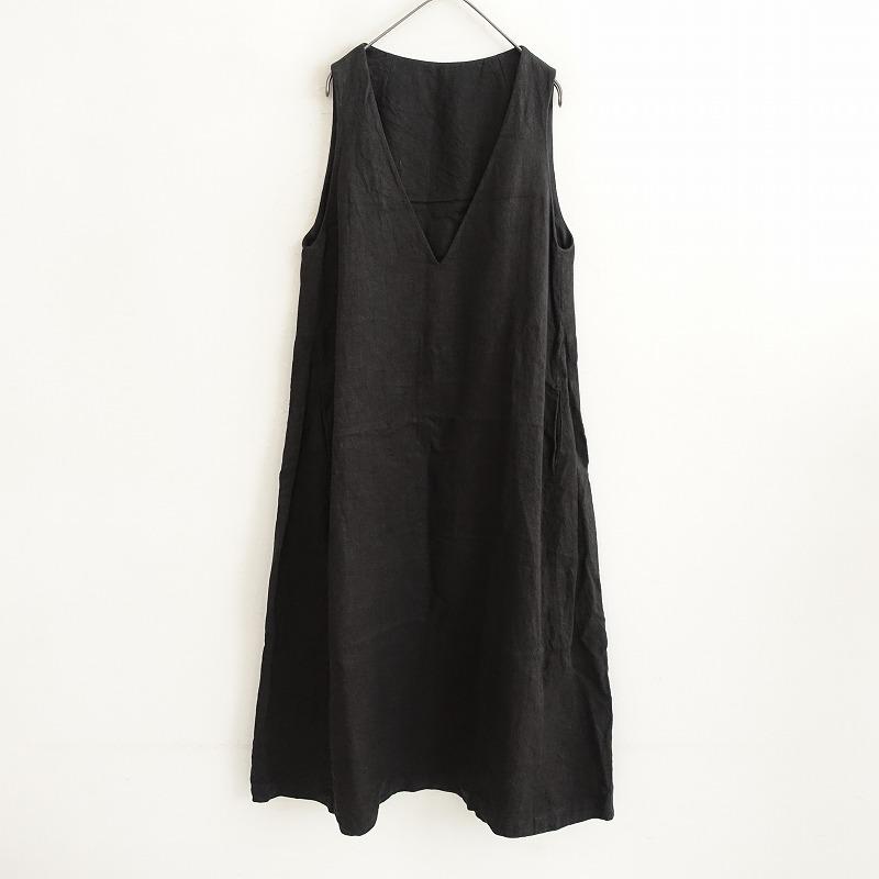 ゴーシュ 【定価5.1万】ゴーシュ *ヘンプツイルVネックワンピース*2