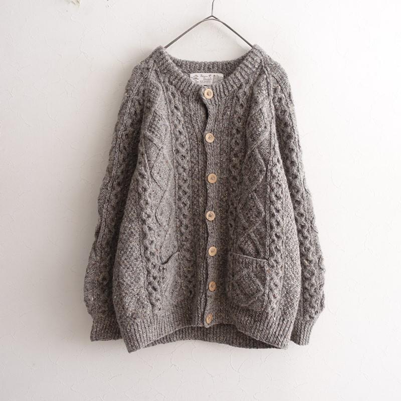 ATHENA DESIGNS（アテナデザイン） *ウールアラン編みニット