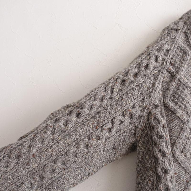 ATHENA DESIGNS（アテナデザイン） *ウールアラン編みニット