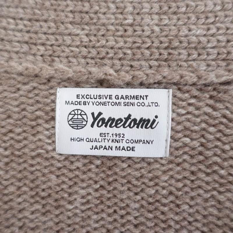 美品/定価3万】ヨネトミ YONETOMI *ソフトラムウールニット 