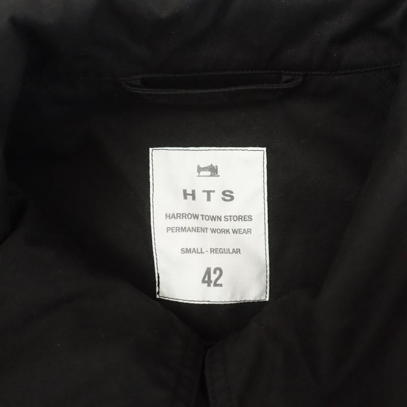 【美品/定価5.1万】ハロータウンストアーズ HARROW TOWN STORES *コットンダブルオーバーコート*42アウター(k1-2602-343)【71C62】