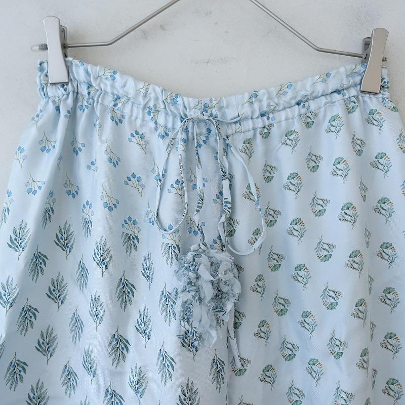 2022SS/定価5.8万】トワヴァーズ TOWAVASE *sarasaパンツ 裾絞り MULTI 