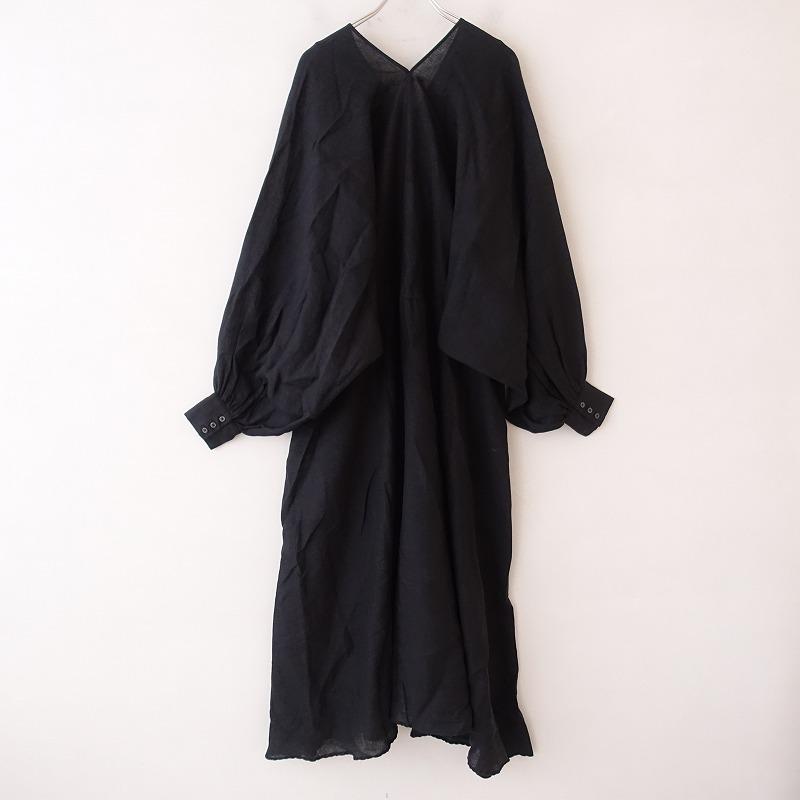 未使用/定価7.9万】カヴァル kaval *Sarrouel onepiece*Fリネン薄手  