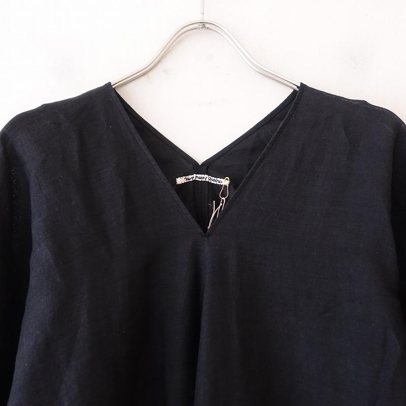 kaval カヴァル　ワンピース　ドレス kaval 【未使用/定価7.9万】カヴァル *Sarrouel onepiece*Fリネン薄手