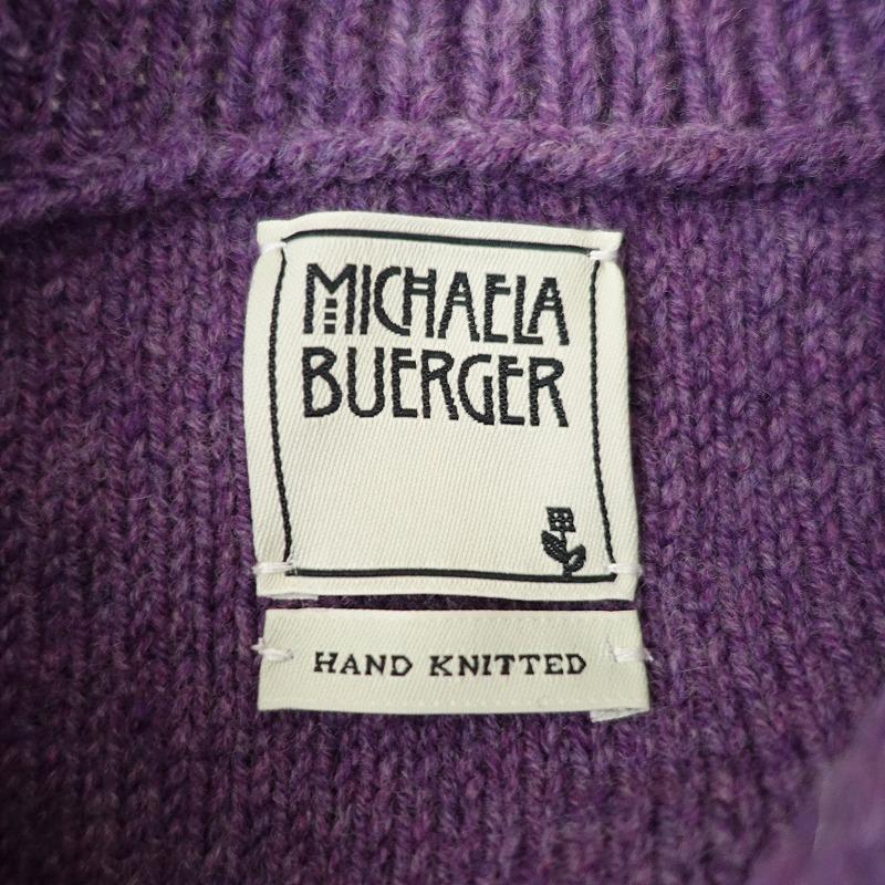 MICHAELA BUERGER //ミカエラビュルガー *刺繍ニットベスト*厚 MICHAELA BUERGER //ミカエラビュルガー *刺繍ニットベスト*厚