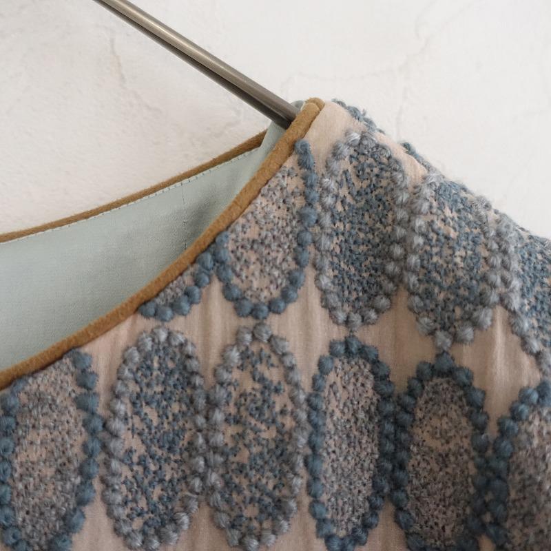 mina perhonen（ミナペルホネン） *tarte コットンシルク刺繍ドレス