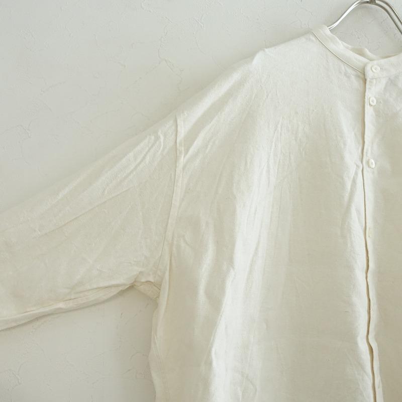定価3.4万】セモー semoh *シルクリネンネップシャツ*1エクリュ長袖 